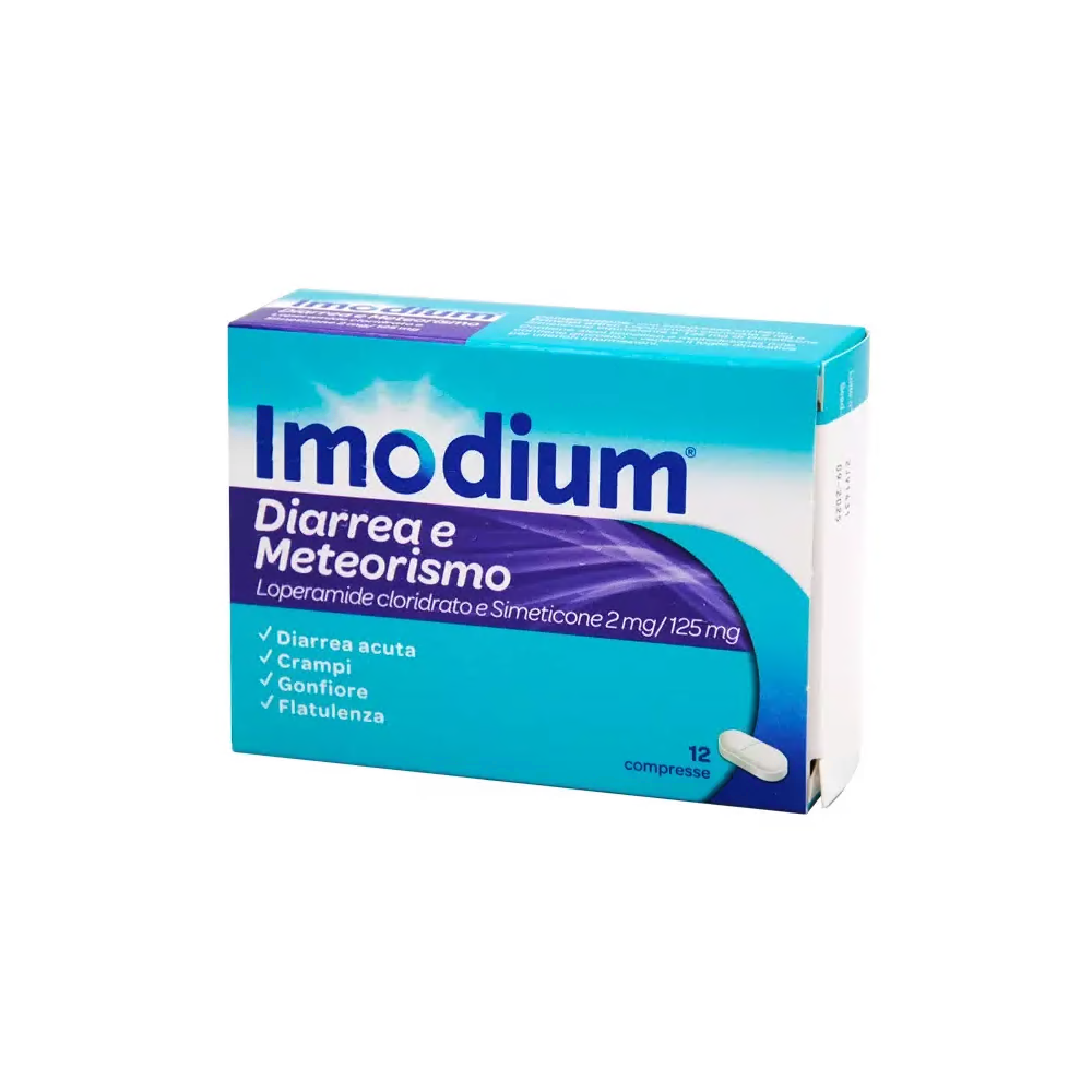 Imodium diarrea emeteor 12 compresse