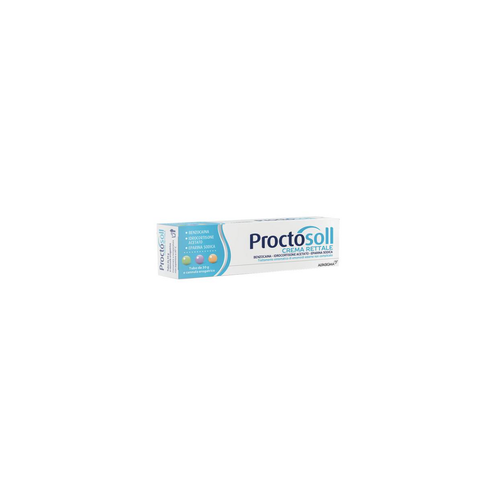 Proctosoll crema rett 30gotc