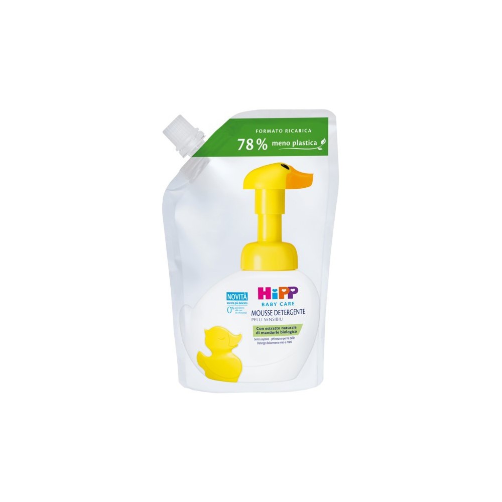 HiPP Baby Care Ricarica Mousse Detergente Paperella Fun 250 ml