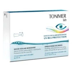 Tonimer lab gocce oculari monodose uv-blu protection 10 flaconcini