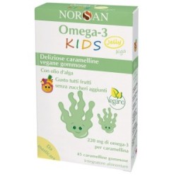 Norsan omega 3kidsjel45caram