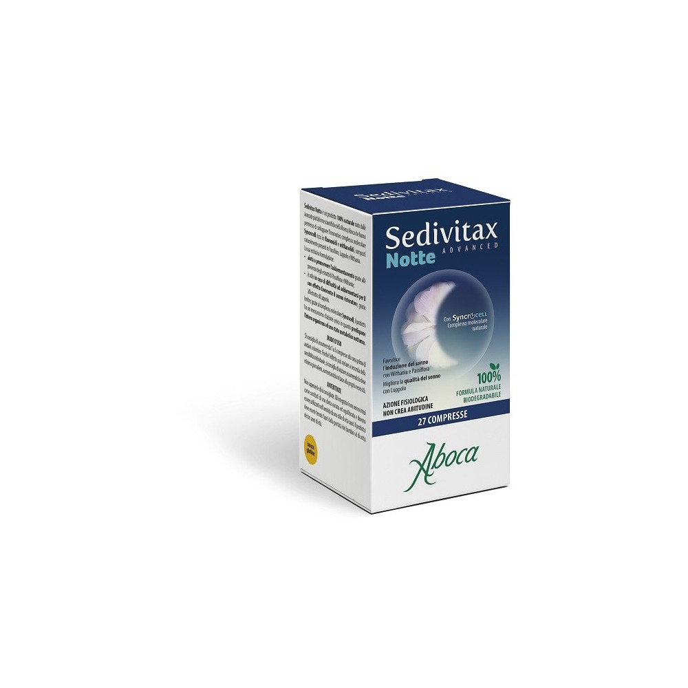 Sedivitax notteadvanced 27 compresse