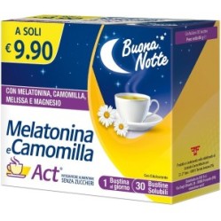 Melatonina act+camomil 30 bustine