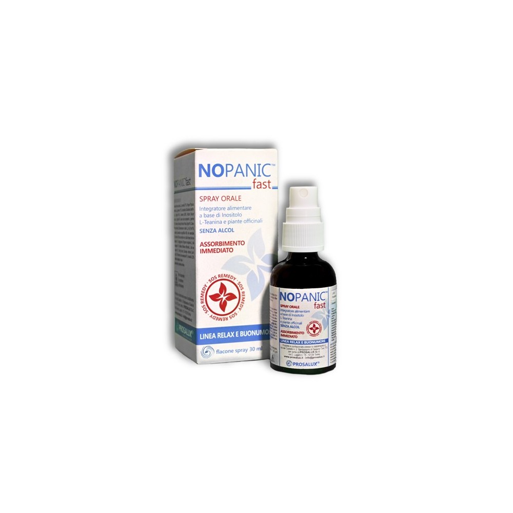 Nopanic fast spray orale30ml