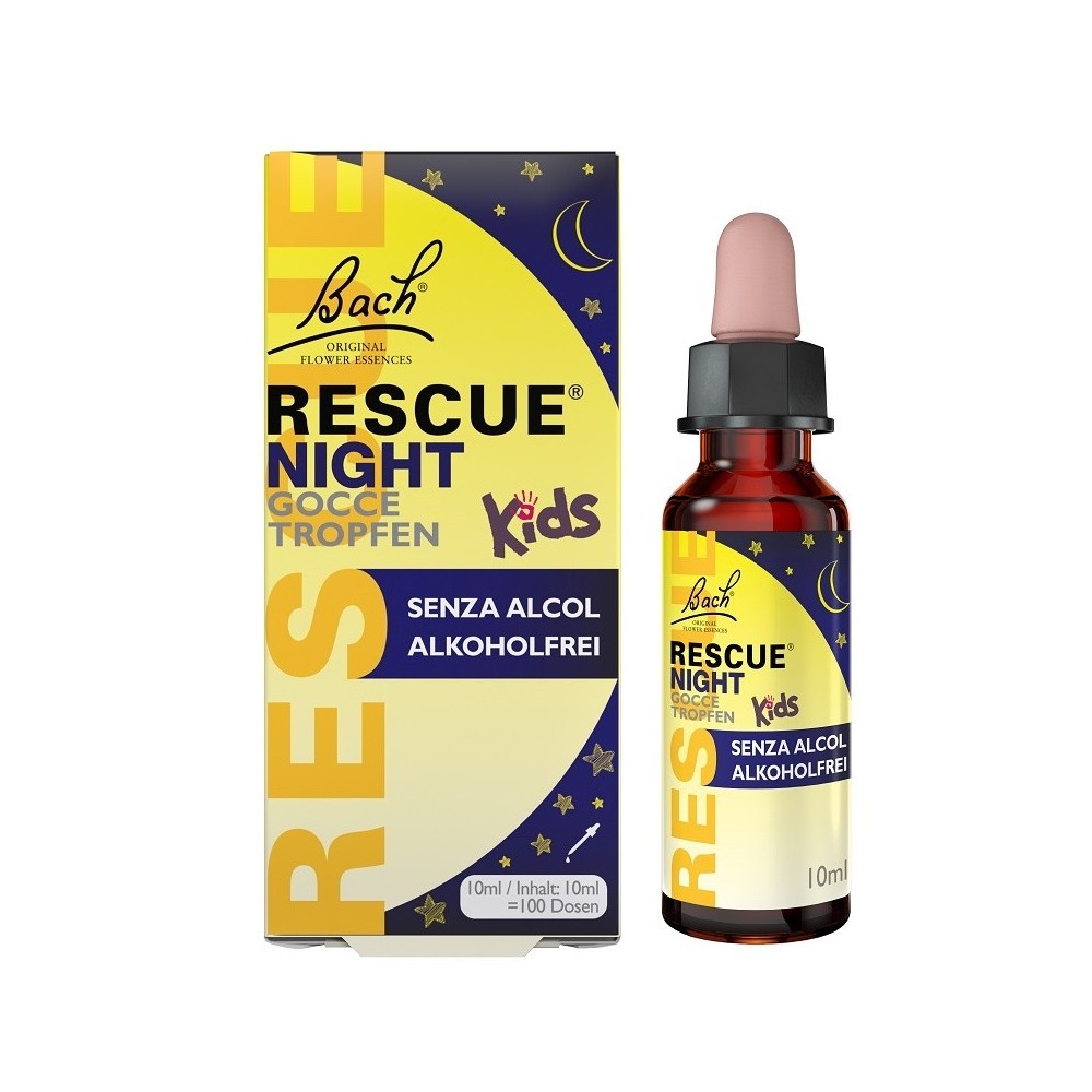 Rescue night kids gocce 10ml