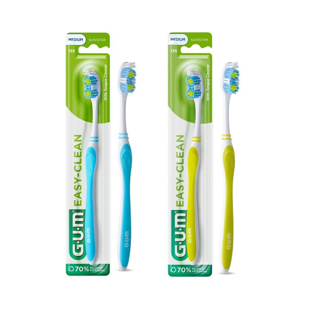 Gum easy clean toothbrush