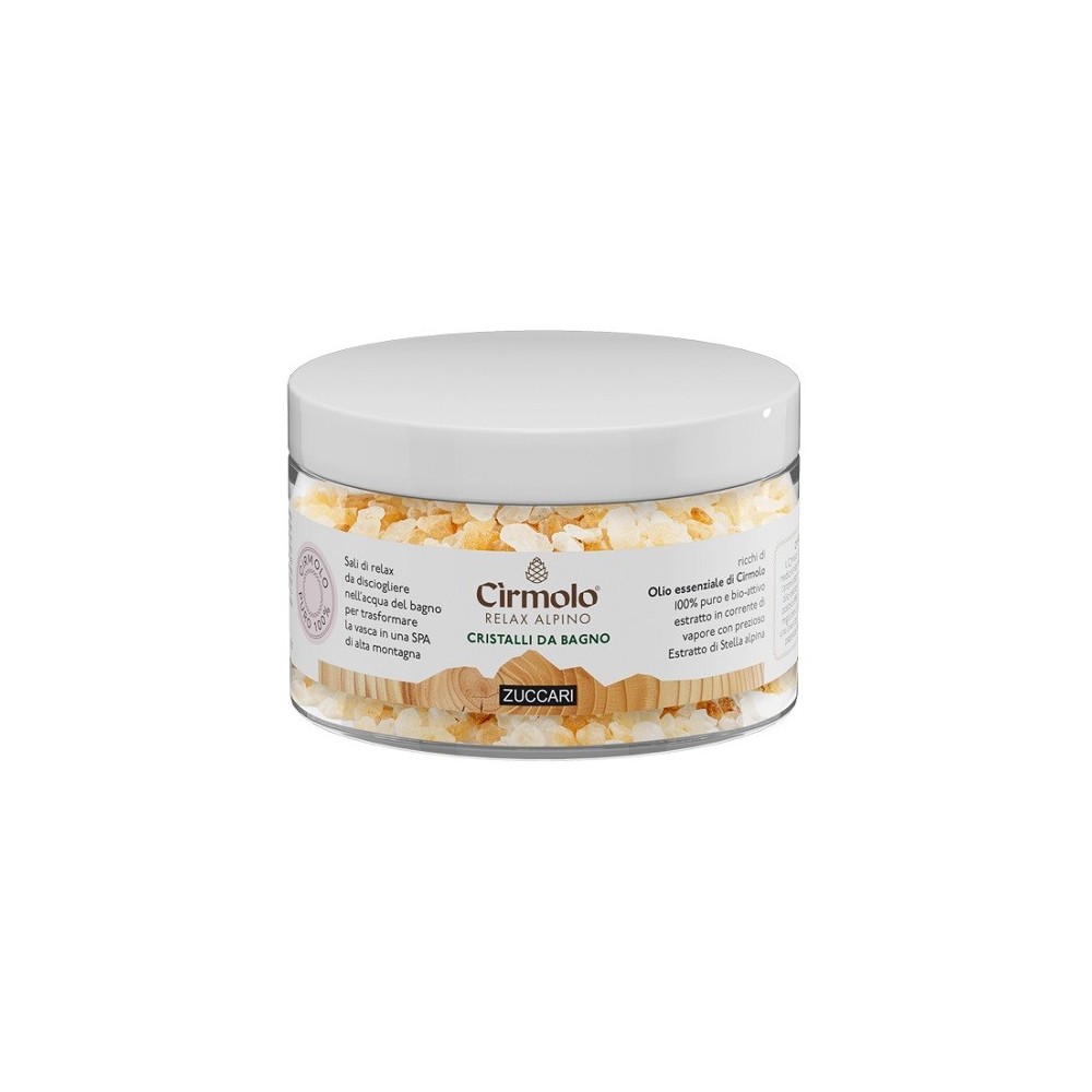 Cirmolo cristalli bagno 250g