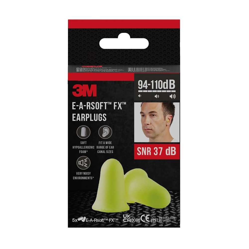 3m inserti auricol earsoftfx