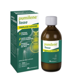 Pumilene Tosse Triplice Azione Sciroppo 158 ml