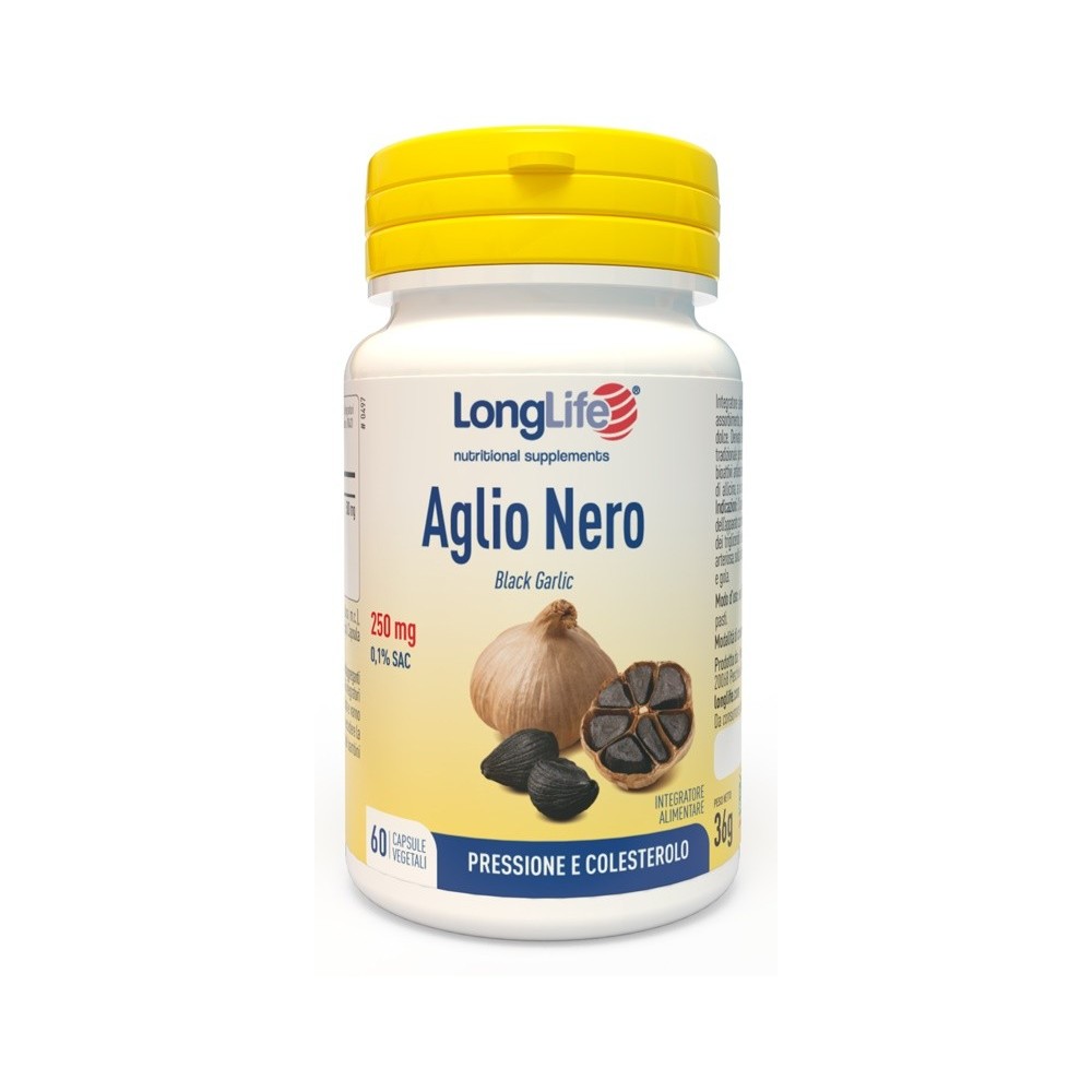 Longlife aglio nero 60cpsveg