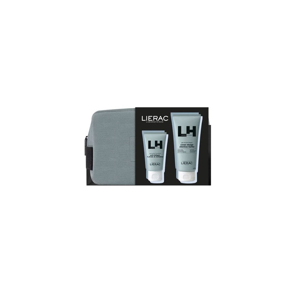 Lierac Uomo Trousse - Gel Idratante Viso + Gel Doccia