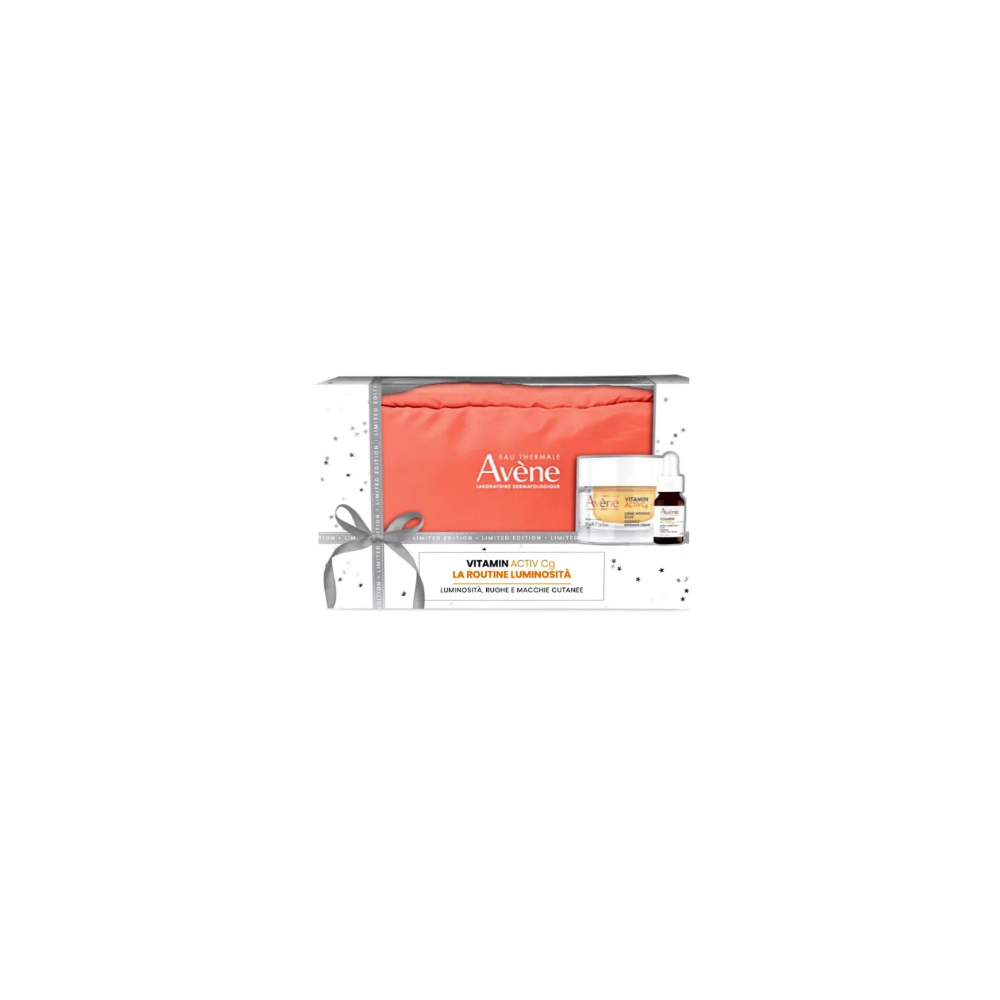 Avene Cofanetto Natale 2024 Vitamin Activ Cg Crema Giorno 50 ml + Siero 10 ml