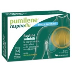 Pumilene respiroflu 12 bustine