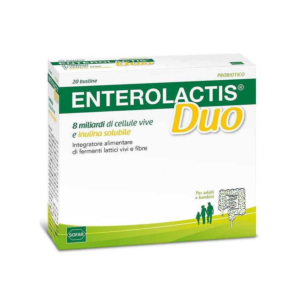 Enterolactis Duo Fermenti Lattici Vivi 20 Bustine