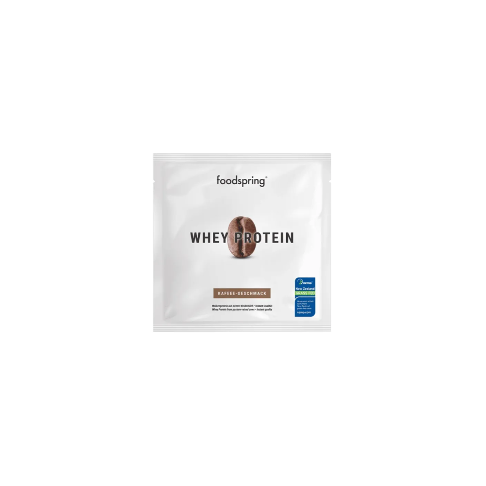 Foodspring Whey Protein Caffè: Energia e Recupero Muscolare con un Gusto Caffè Irresistibile