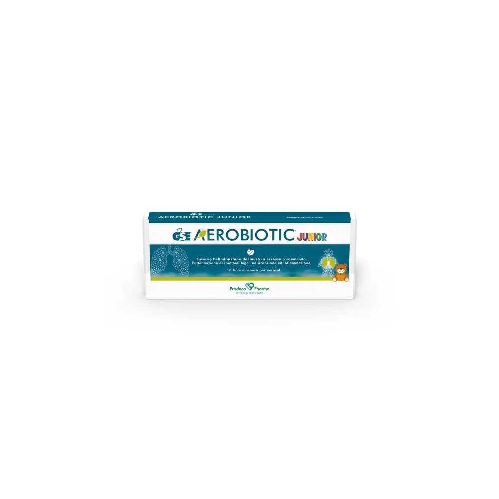 GSE Aerobiotic Junior Soluzione per Aerosol: 10 Fiale Monodose 5ml