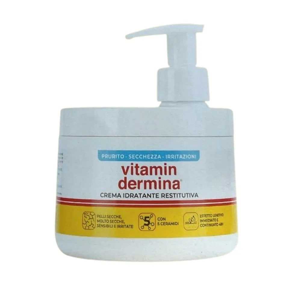 Vitamindermina Crema 400ml: Protettiva Idratante Pelle Sensibile