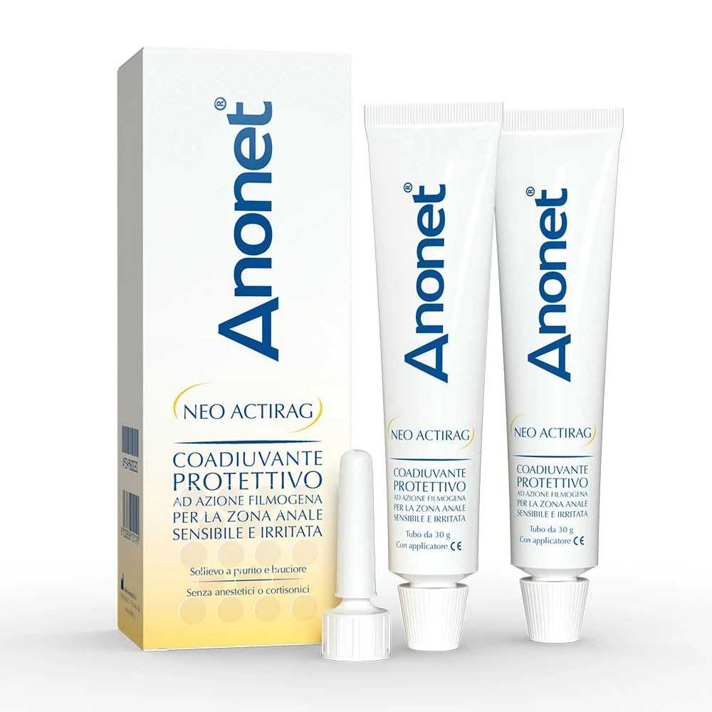 Anonet Actirag Neo: Crema per Ragadi e Irritazioni Anali