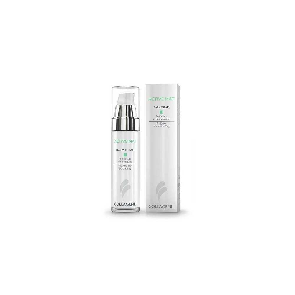 Collagenil Active Mat Daily Cream 50ml: Crema Viso Opacizzante | Pelle Mista/Grassa