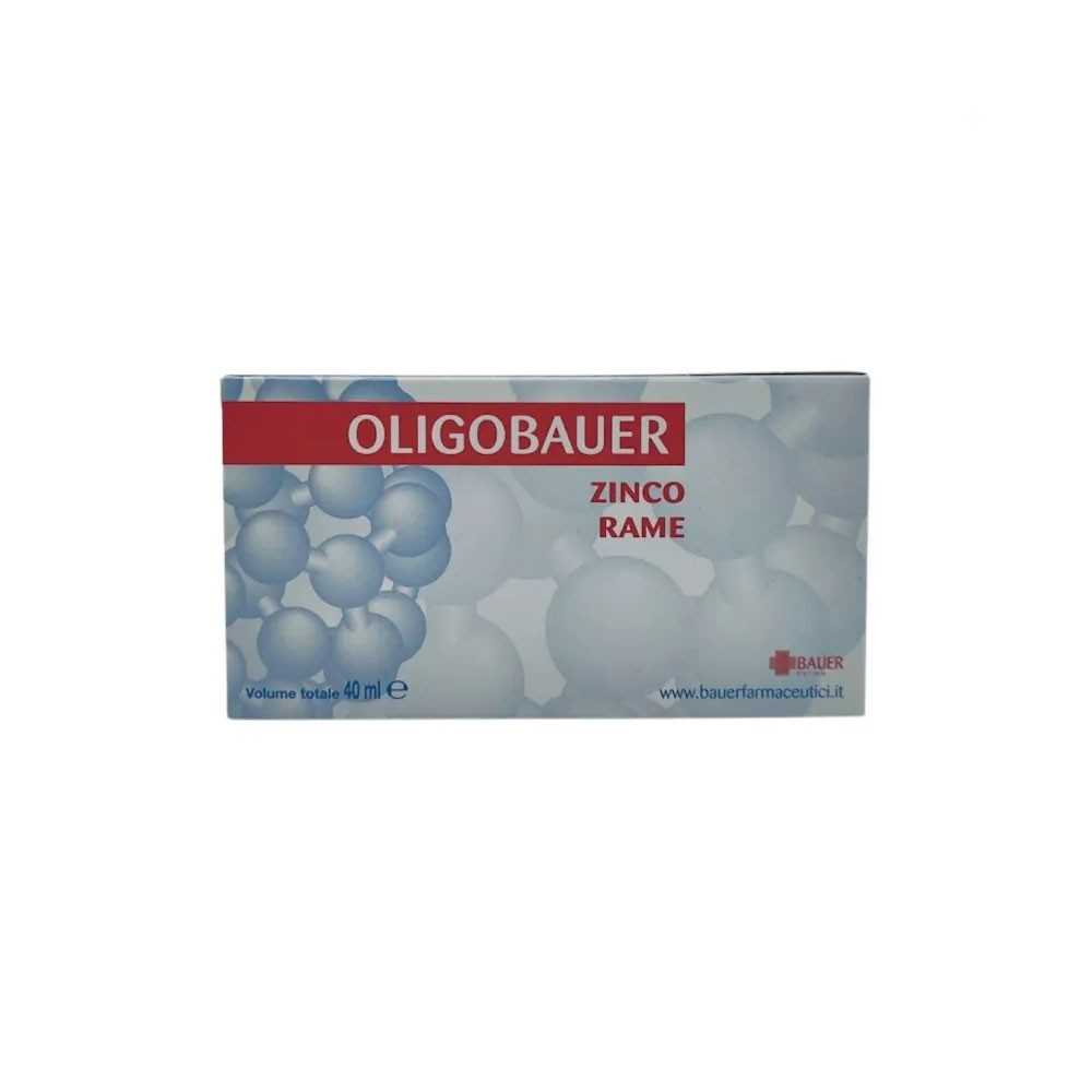 Integratore Oligoelementi Zinco Rame: Difese Immunitarie & Pelle Sana | Oligobauer