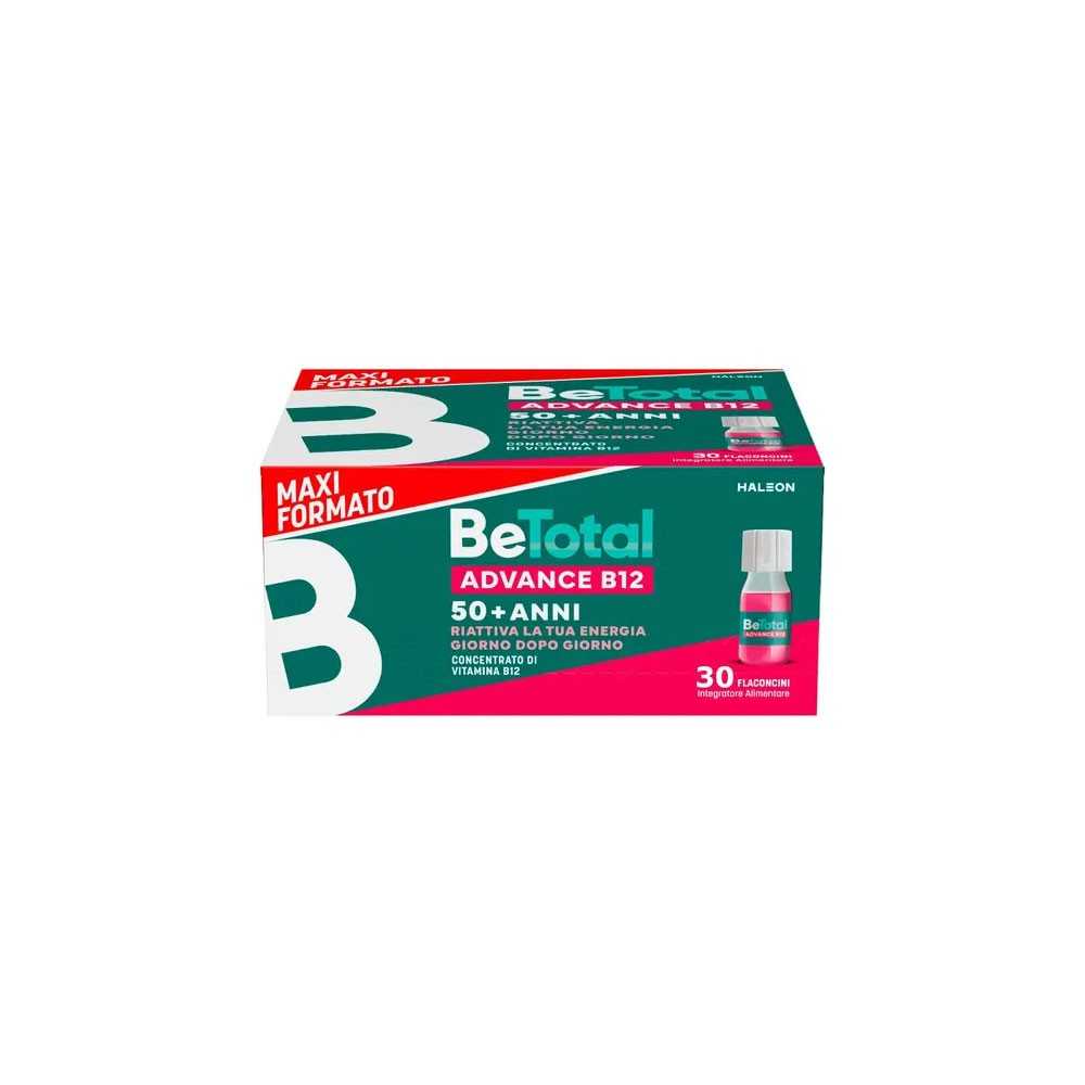Betotal Advance B12 - 30 Flaconi: Integratore Energia Rapida | Vitamina B12 Potenziata