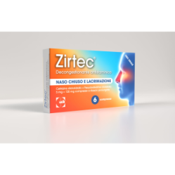 Zirtec decong ant6cpr5+120mg