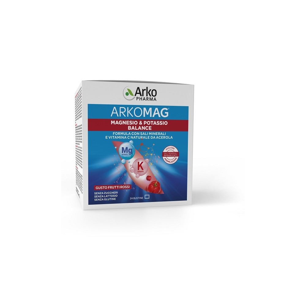 Arkomag Magnesio & Potassio 24 Bustine