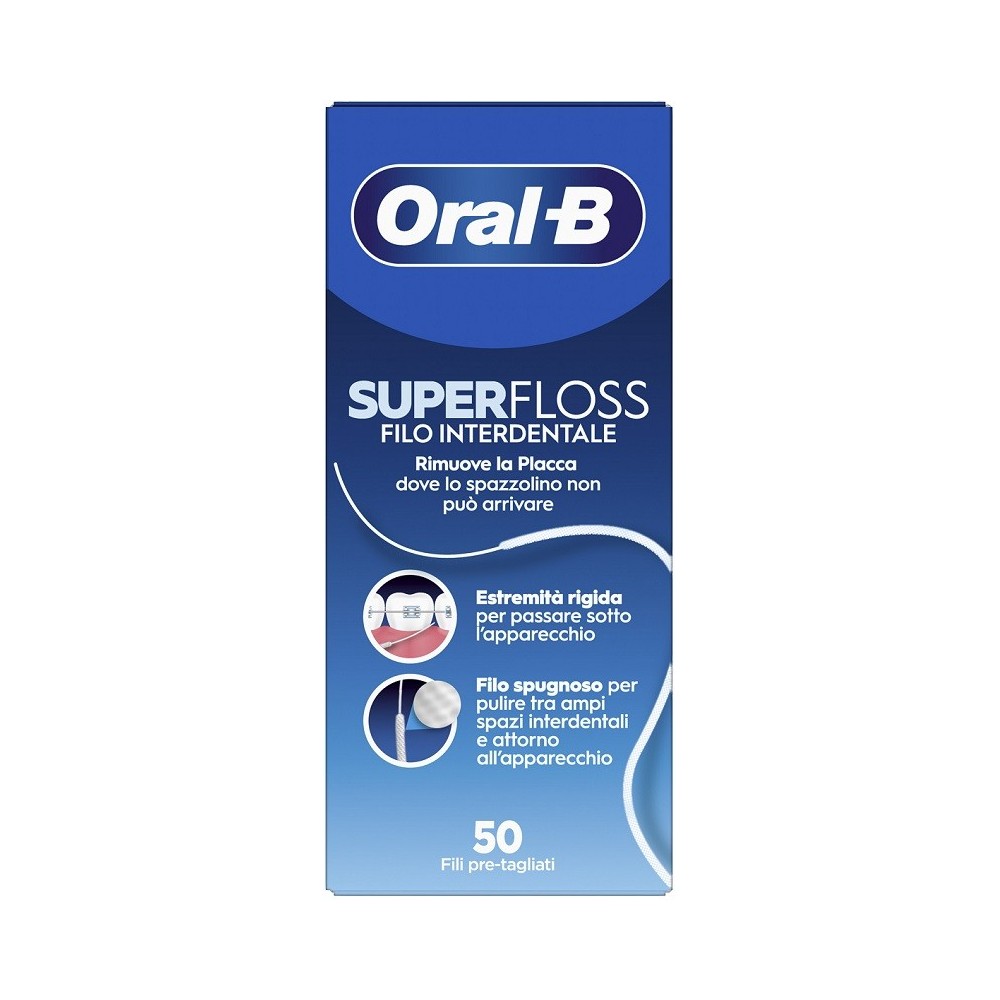 Oral-B Man Filo Super Floss New – Pulizia Interdentale Professionale