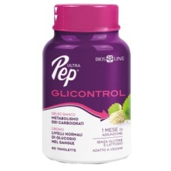 Ultra Pep Glicontrol 60 Tavolette – Supporto per Glicemia e Metabolismo