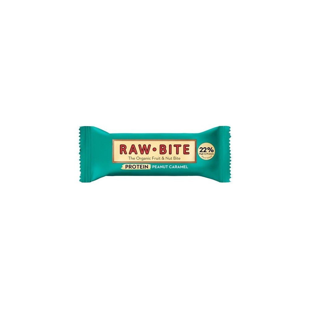 Raw Bite Protein Peanut&Caramel 50g
