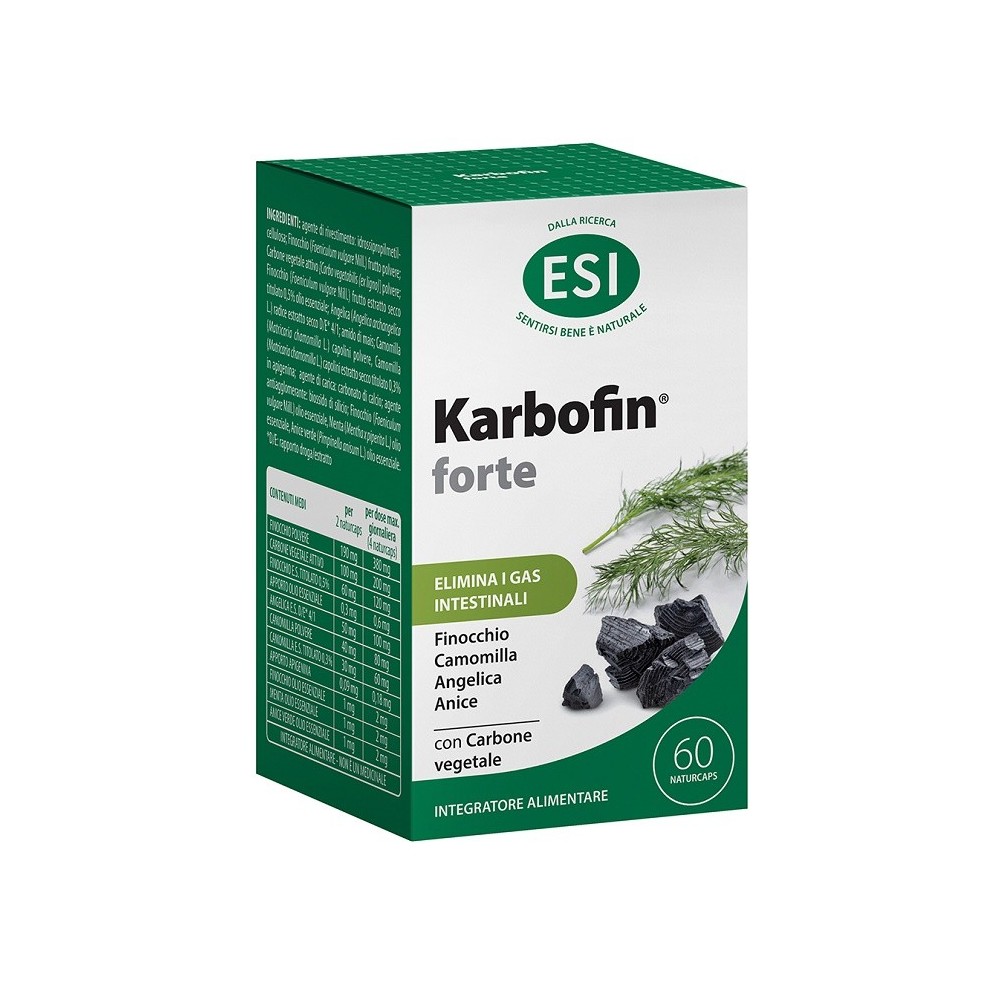 Esi karbofinforte60naturcaps