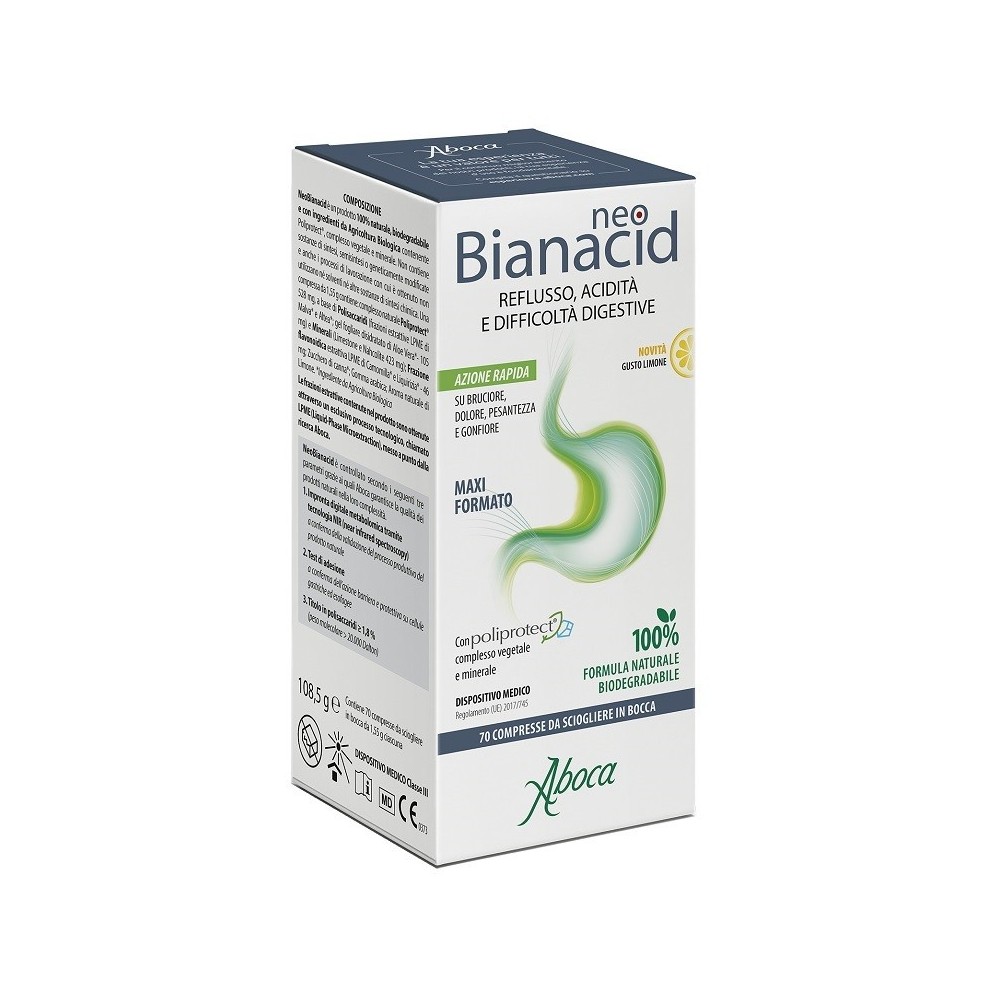Neobianacid 70 compresse limone