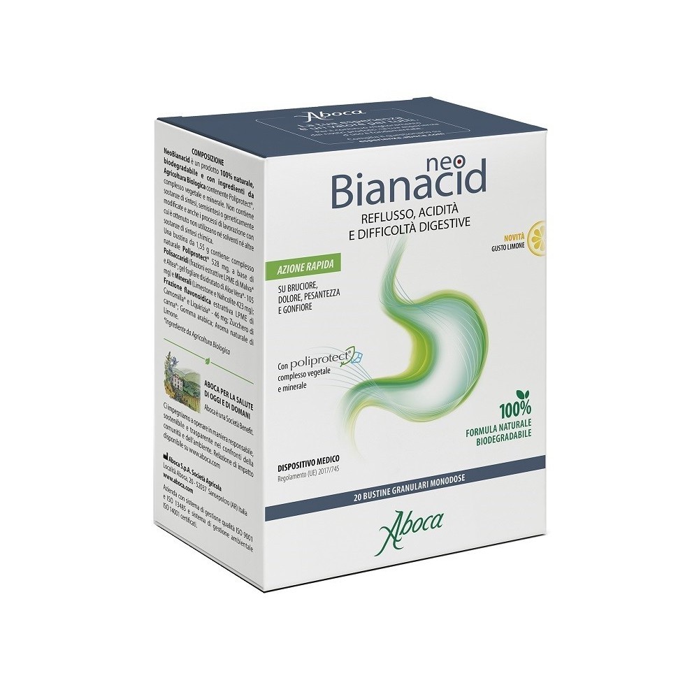 Neobianacid 20 bustine limone