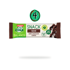 Quadripack EnerZona Snack Noir 33g: Puro Piacere Fondente Equilibrio 40-30-30