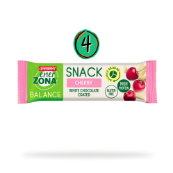 Quadripack EnerZona Snack Cherry: Dolcezza di Amarena, Equilibrio 40-30-30