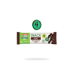 Quadripack EnerZona Pasto Protein Dark Choco: Croccantezza Fondente, Pasto Bilanciato e Proteico