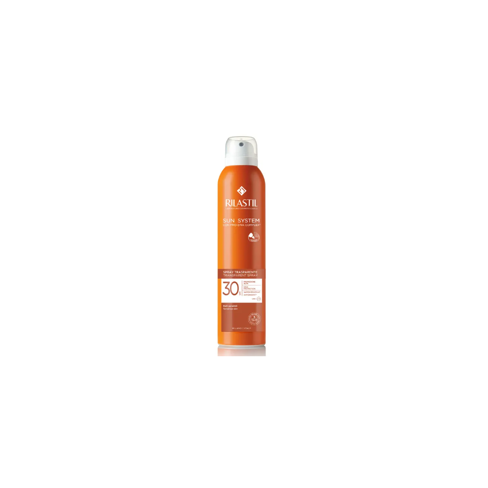 Rilastil Sun System Spray Trasparente SPF 30 Corpo 200ml