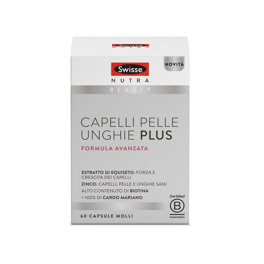 Swisse Capelli Pelle Unghie Plus 60 Capsule