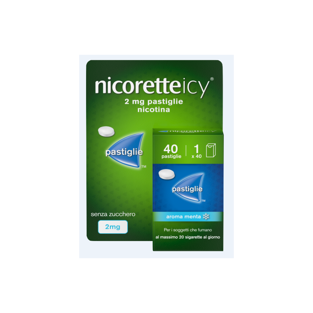 Nicoretteicy 40past 2mg