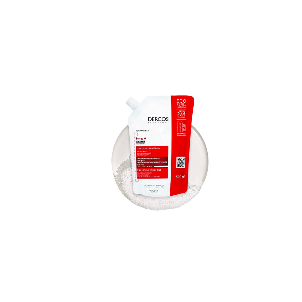 Vichy Dercos Shampoo Energizzante Eco-Ricarica 500 ml