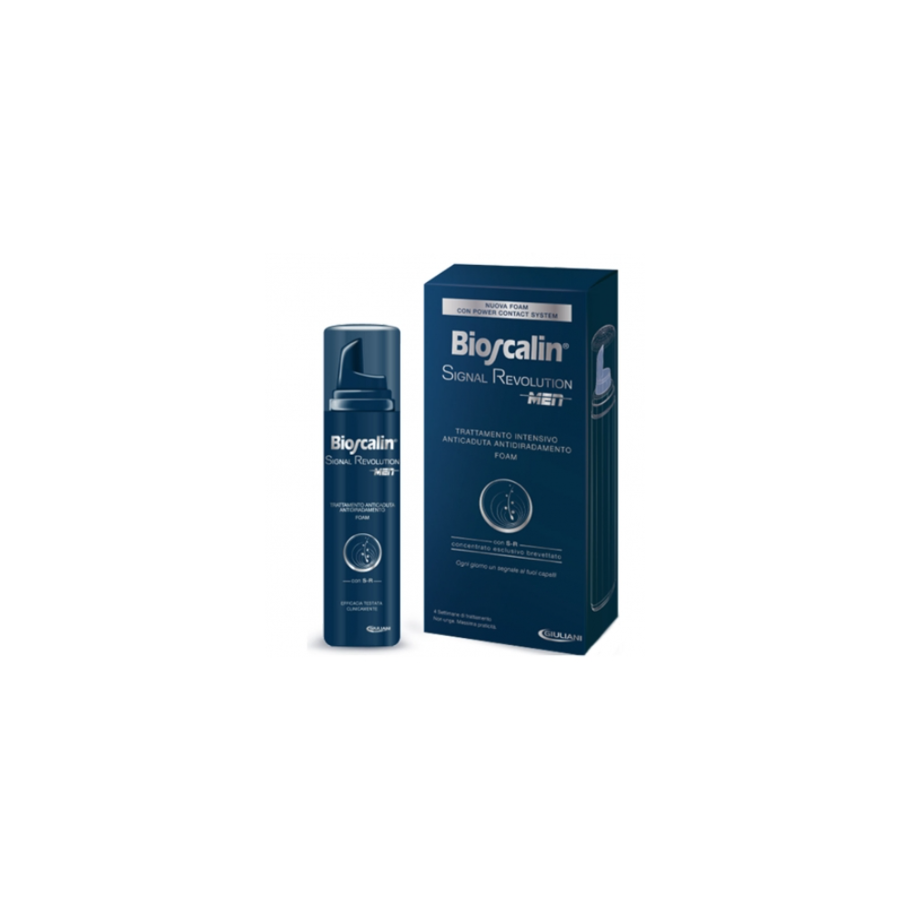 Bioscalin SR Signal Revolution 75 ml | Trattamento Foaming Anticaduta Uomo