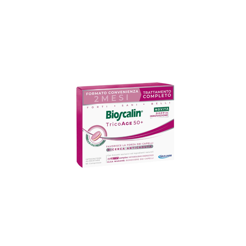Bioscalin TricoAGE NF 60 compresse | Integratore Capelli Donna 50+