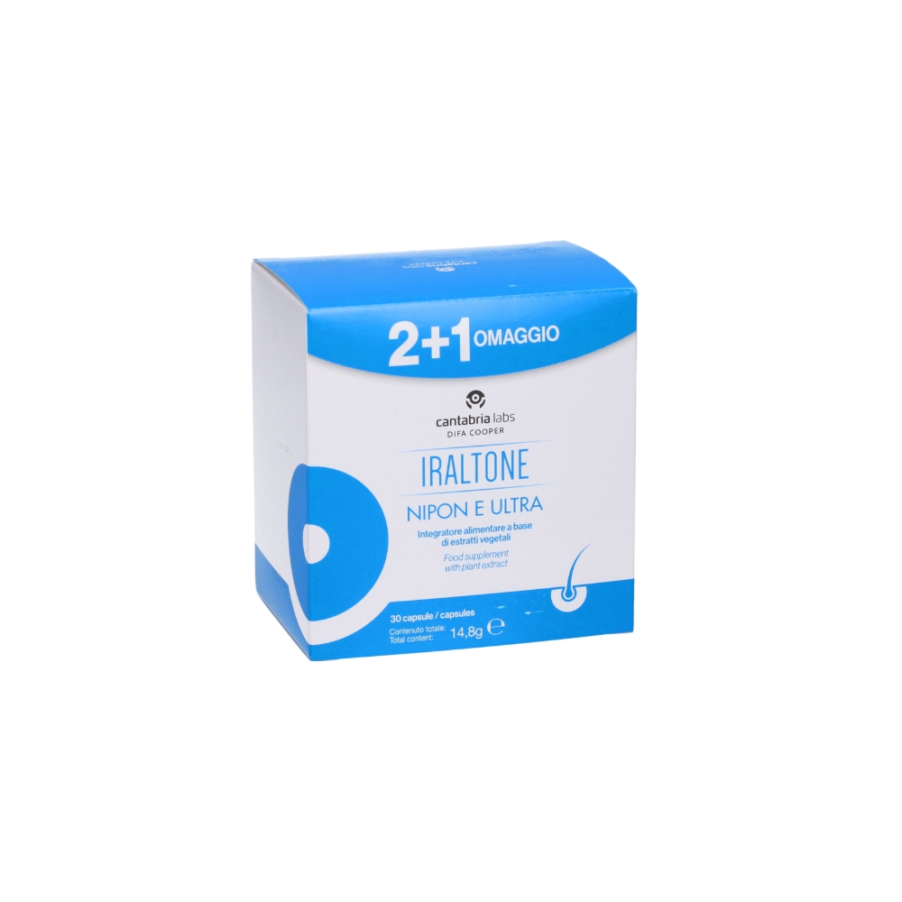 Nipon E Ultra Trio – Integratore capelli, pelle & unghie (3 × 30 capsule)