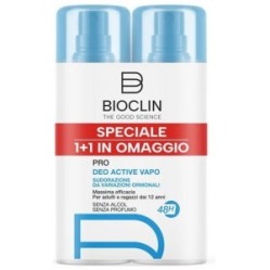 Bioclin PRO Deo Active Vapo Deodorante 48h Variazioni Ormonali Bipack (2x100 ml)