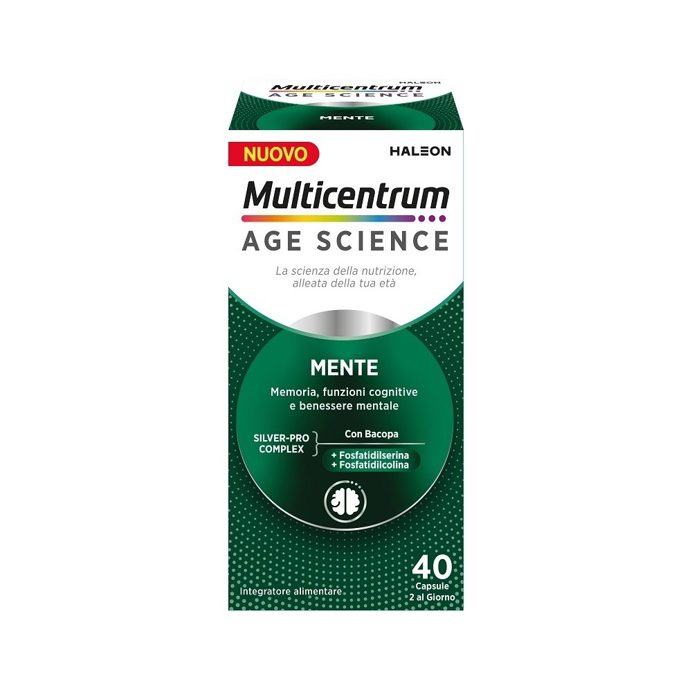 Multicentrum age mente 40 capsule