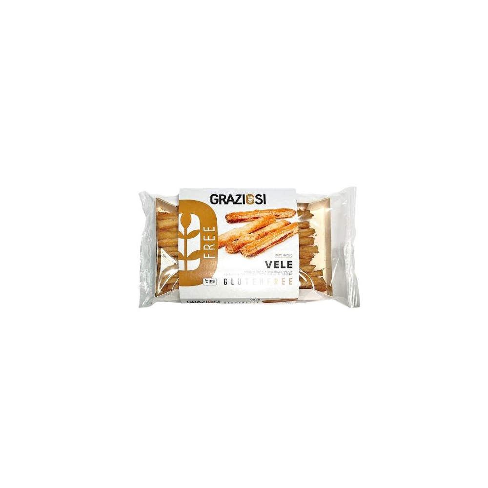 Le Vele Sesamo 110gr - Snack Croccante Senza Glutine