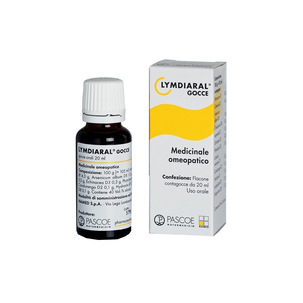 Lymdiaral Gocce 50ml Pascoe - Drenante Omeopatico per il Sistema Linfatico
