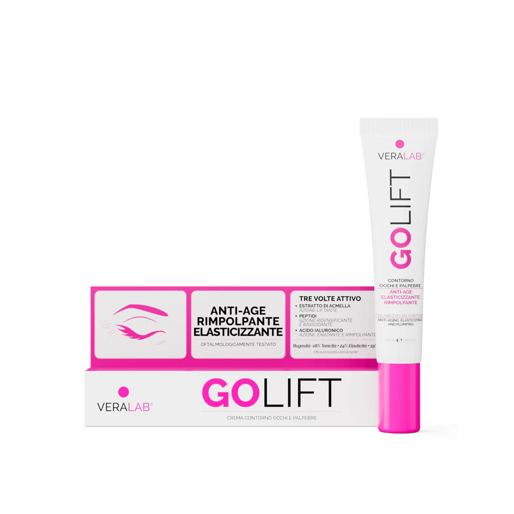 Veralab Go Lift 15ml - Contorno Occhi Antietà Rimpolpante