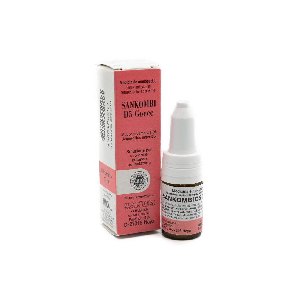 Sankombi D5 Gocce 10ml Sanum - Rimedio Omeopatico Immunostimolante