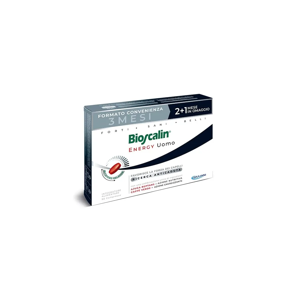 Bioscalin Energy Uomo 90 Compresse - Integratore Anticaduta